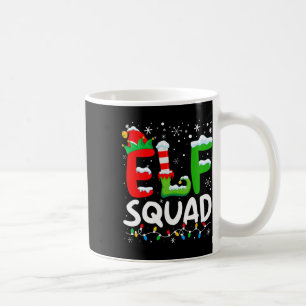 Taza De Café Navidades Elf Squad a la familia coincidiendo con