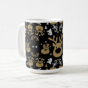 Taza De Café Navidades Elf Wrapping