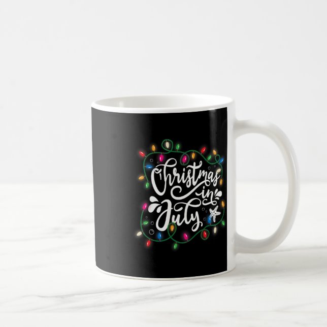 Taza De Café Navidades En Julio Encenden Divertidas Noches De V (Derecha)