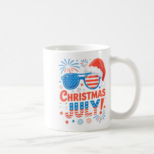 Taza De Café Navidades En Julio Summer Beach Hawaii Santa Usa F
