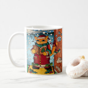 Taza De Café Navidades encantadores y cariñosos cantantes de ca
