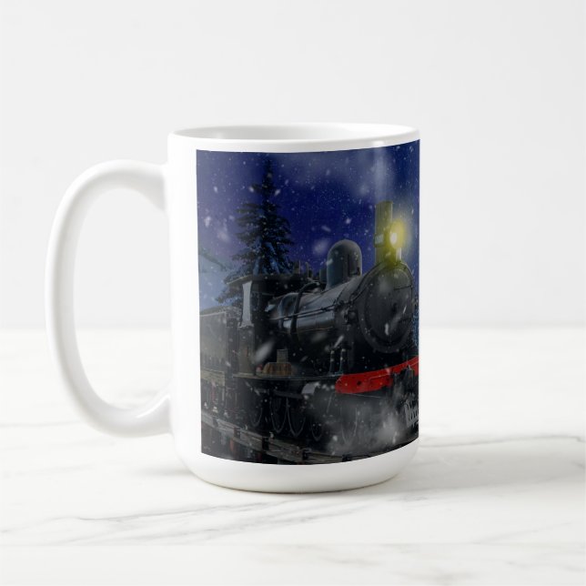 Taza De Café Navidades entrenan en la nieve (Izquierda)