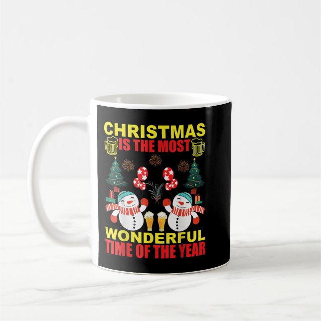 Taza De Café Navidades, es la época más maravillosa del año (Izquierda)