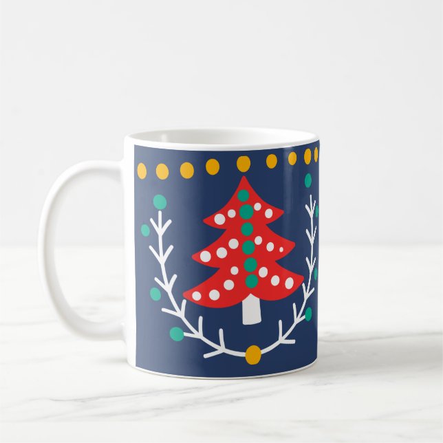 Taza De Café Navidades escandinavos (Izquierda)