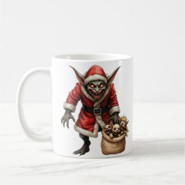 Taza De Café Navidades espeluznantes Goblin - Santa Mal de la F