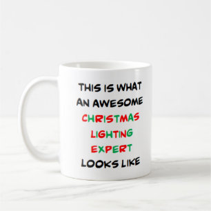 Taza De Café navidades experto en iluminación, impresionante