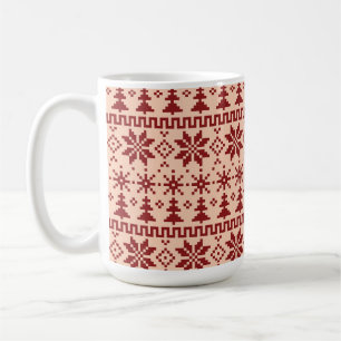 Taza De Café Navidades Fair Isle