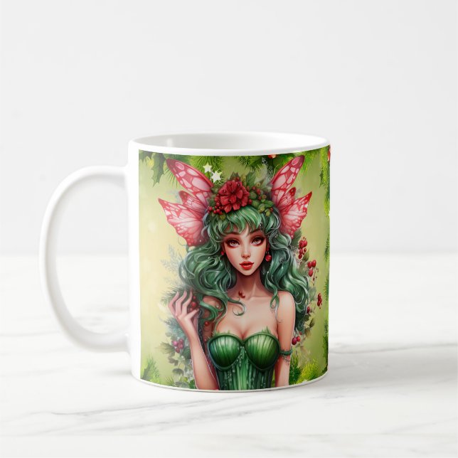 Taza De Café Navidades Fairy (Izquierda)
