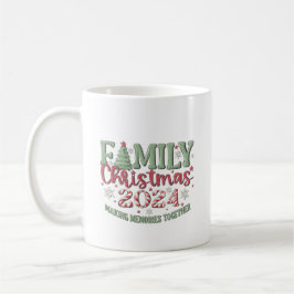 Taza De Café Navidades familiares 2024