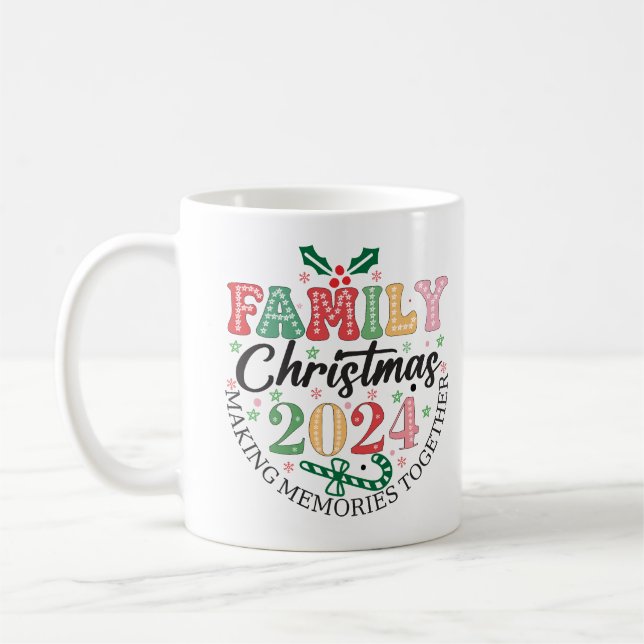 Taza De Café Navidades familiares 2024 (Izquierda)