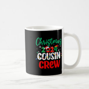 Taza De Café Navidades Familiares 2024 Escuadrón de Coincidenci