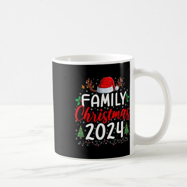 Taza De Café Navidades familiares 2024 Navidades familiares coi (Derecha)
