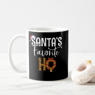 Taza De Café Navidades favoritos de Cheetah Santa en Ho
