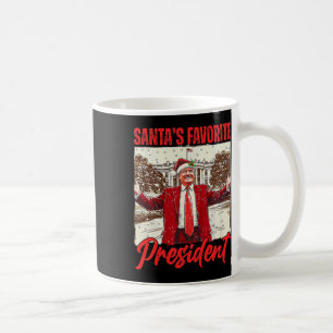 Taza De Café Navidades favoritos de Santa Claus Trump 2024