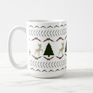 Taza De Café Navidades Fawn Mug