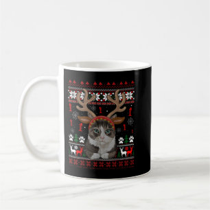 Taza De Café Navidades feos de renos navidades susurran T-Sh