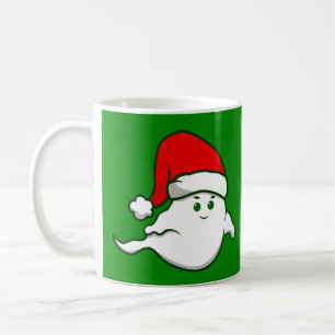Taza De Café navidades feos fantasma espeluznante verde