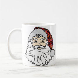 Taza De Café navidades feos santa claus espeluznante alfombra d