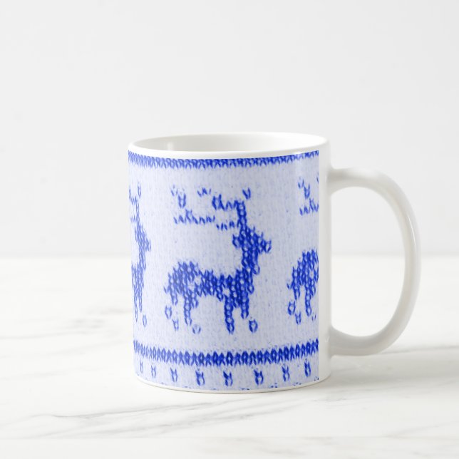 Taza De Café Navidades feos Sweater mug (Derecha)