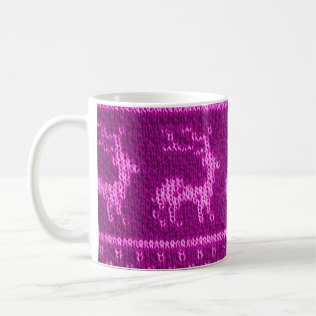 Taza De Café Navidades feos Sweater mug (Izquierda)