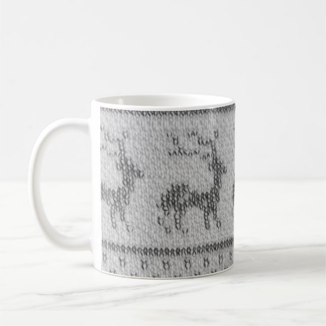 Taza De Café Navidades feos Sweater mug (Izquierda)
