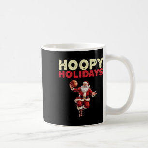 Taza De Café Navidades festivos Baloncesto Santa 2