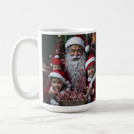 Taza De Café Navidades festivos de Santa & Niños