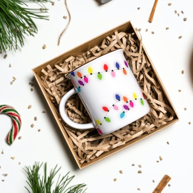 Taza De Café Navidades festivos Lughts Mug (Subido por el creador)