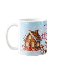 Navidades festivos Mug I Elf, Pingüino y Oso Polar