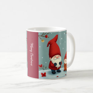 Taza De Café Navidades festivos y acogedores enmascarados