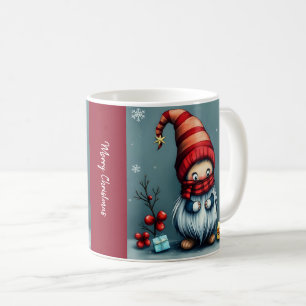 Taza De Café Navidades festivos y acogedores enmascarados