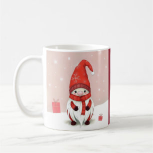 Taza De Café Navidades festivos y acogedores enmascarados
