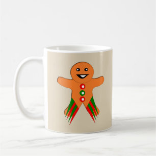 Taza De Café Navidades Fiesta Gingerbread Man Mug