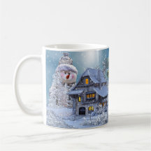 Navidades Fiesta invierno Hombre blanco de nieve R