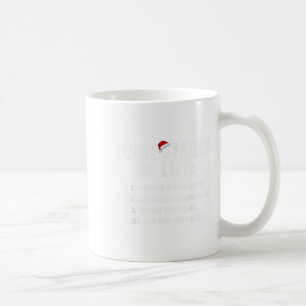 Taza De Café Navidades Funny Cuatro Etapas De Vida Santa Claus