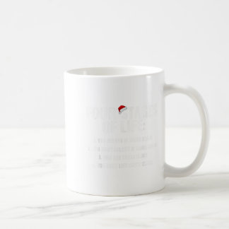 Taza De Café Navidades Funny Cuatro Etapas De Vida Santa Claus