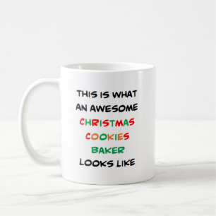 Taza De Café navidades galletas panadera, increíble