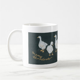 Taza De Café Navidades Geese Coffee Mug