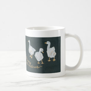 Taza De Café Navidades Geese Coffee Mug