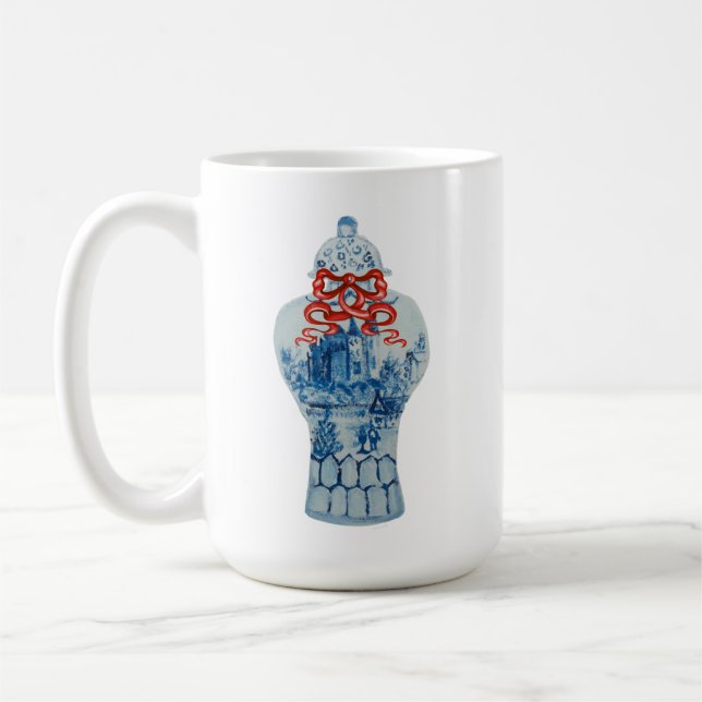 Taza De Café Navidades Ginger Jar (Izquierda)