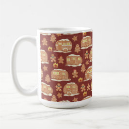 Taza De Café Navidades Gingerbread Camper Mug