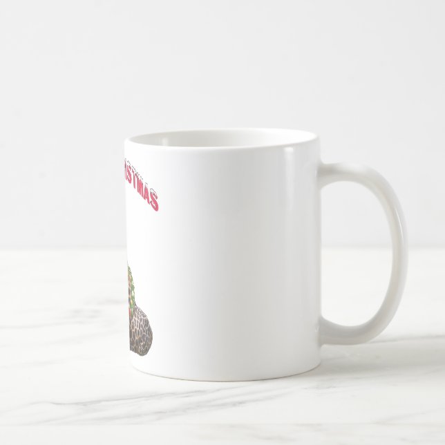 Taza De Café Navidades Giraffe (Derecha)