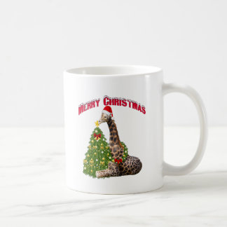 Taza De Café Navidades Giraffe
