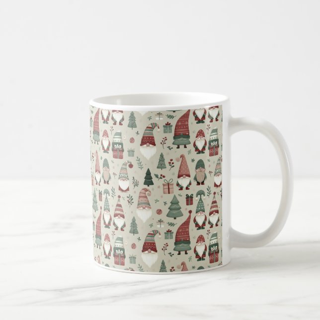Taza De Café Navidades Gnomes Mug (Derecha)