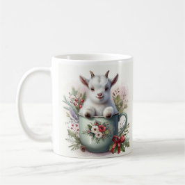 Taza De Café Navidades Goat