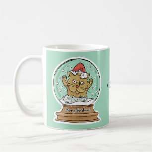 Taza De Café Navidades graciosos de clase Mugs de nombres perso