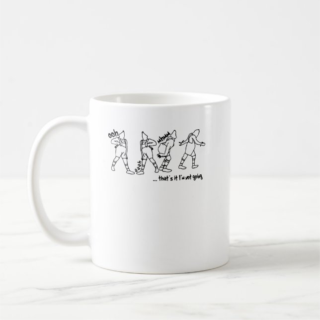 Taza De Café navidades graciosos de grinch 3 (Izquierda)