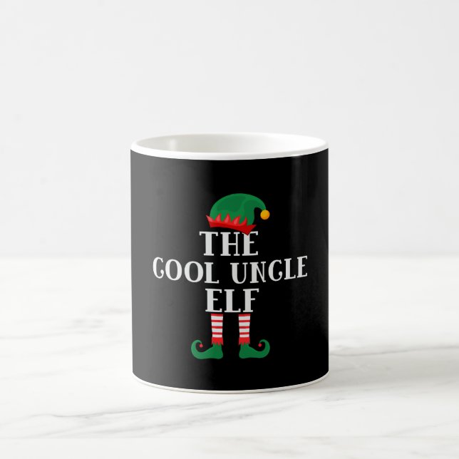 Taza De Café Navidades graciosos del tío Elf de Guay (Centro)