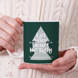 Taza De Café Navidades gráficos modernos mínimos religiosos