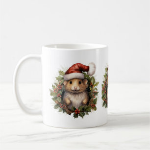 Taza De Café Navidades Hamster Mug